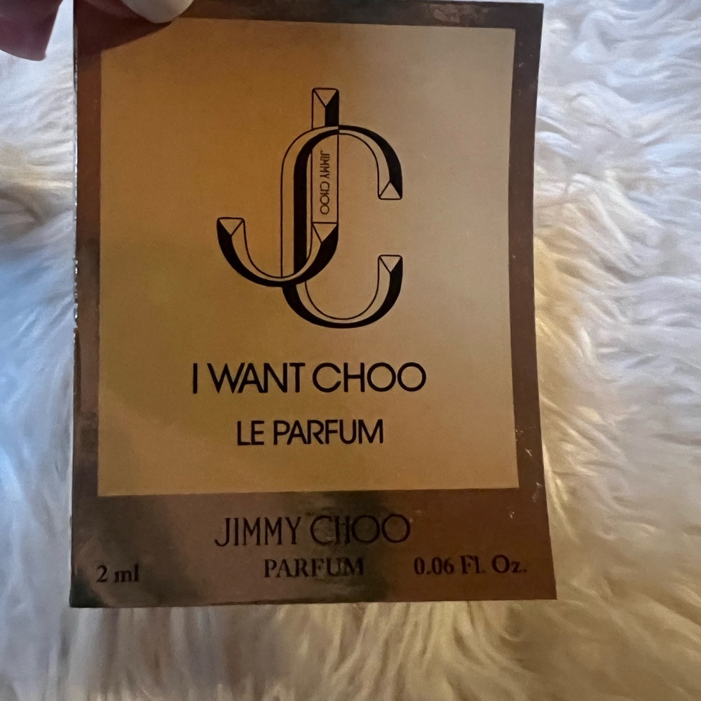 Jimmy Choo designer I Want Choo Fragrance Perfume sample vial new - Picture 4 of 6